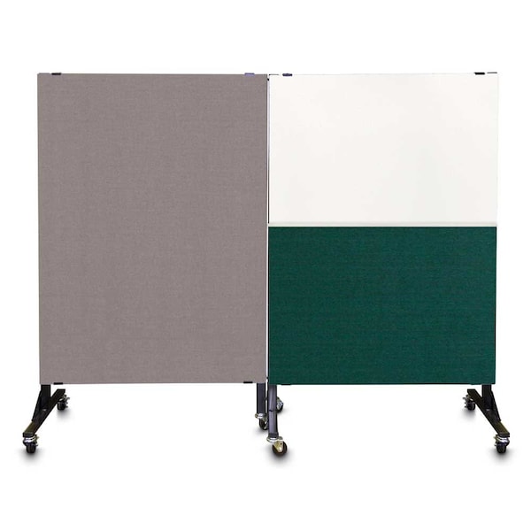 Sliding Door Indoor Enclosed Corkboard, 4
